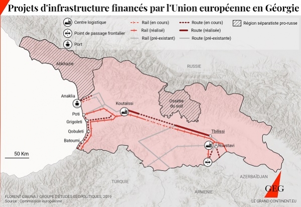 L'Unione investe 3,5 miliardi di euro nelle infrastrutture in Georgia