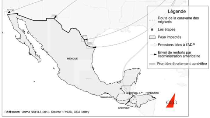 Gli effetti politici della carovana di migranti in Centroamerica