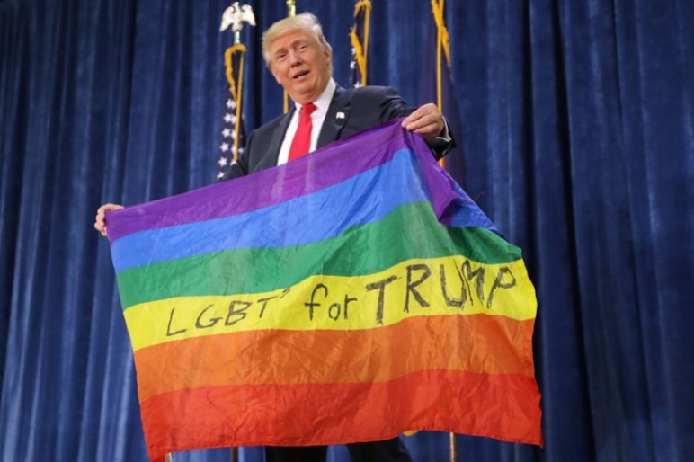 Trump paladino dei gay